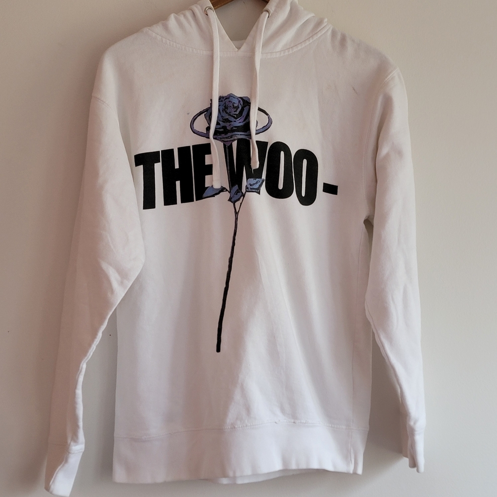Vlone X Pop Smoke The Woo Rose Hoodie *Medium* Collab Limited Edition